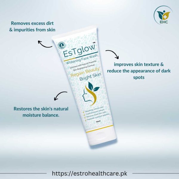 EsTglow Whitening Face Wash